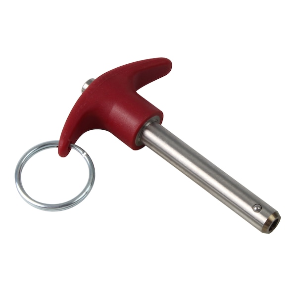 Pos Lock 3/8 x 2 T-Handle Red
